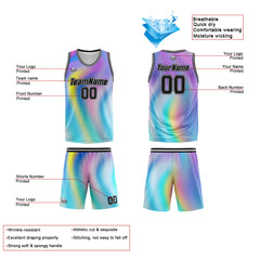 Custom Aurora Basketball Jersey Uniform Suit Printed Your Logo Name Number