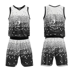 Custom Black Basketball Jersey Uniform Suit Printed Your Logo Name Number