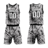 Custom Gray Basketball Jersey Uniform Suit Printed Your Logo Name Number