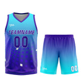 Custom Light Purple Basketball Jersey Uniform Suit Printed Your Logo Name Number