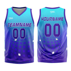 Custom Light Purple Basketball Jersey Uniform Suit Printed Your Logo Name Number