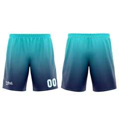 Custom Navy Cyan Basketball Jersey Uniform Suit Printed Your Logo Name Number