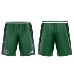 Custom Green Black Basketball Jersey Uniform Suit Printed Your Logo Name Number