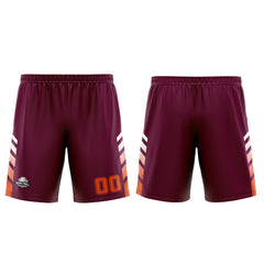 Custom Red Orange Basketball Jersey Uniform Suit Printed Your Logo Name Number