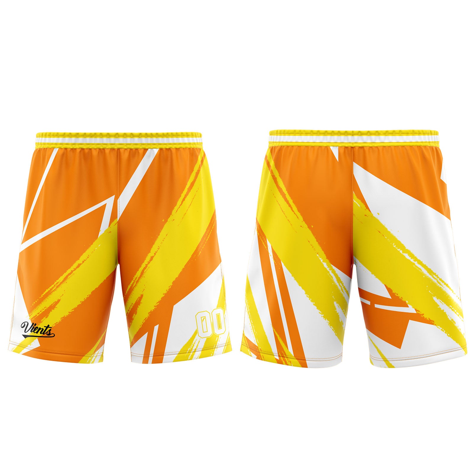 Custom Orange Yellow Basketball Jersey Uniform Suit Printed Your Logo Name Number