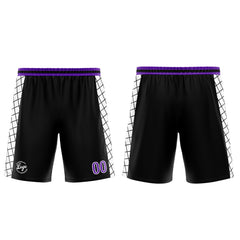 Custom Black Purple Basketball Jersey Uniform Suit Printed Your Logo Name Number