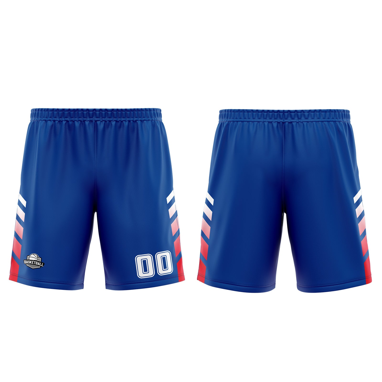 Custom Blue Red Basketball Jersey Uniform Suit Printed Your Logo Name Number