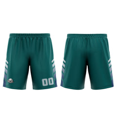 Custom Green Blue Basketball Jersey Uniform Suit Printed Your Logo Name Number