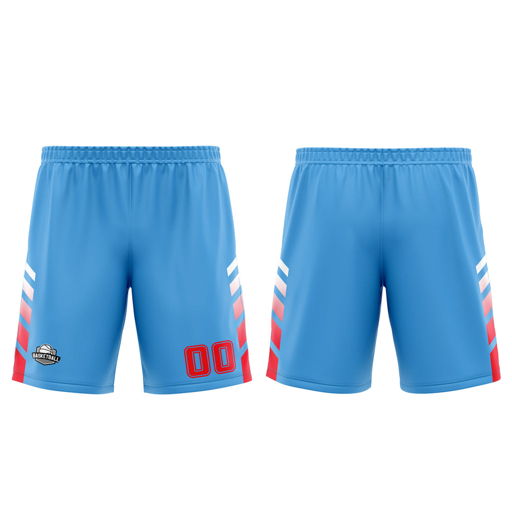 Custom Blue Red Basketball Jersey Uniform Suit Printed Your Logo Name Number