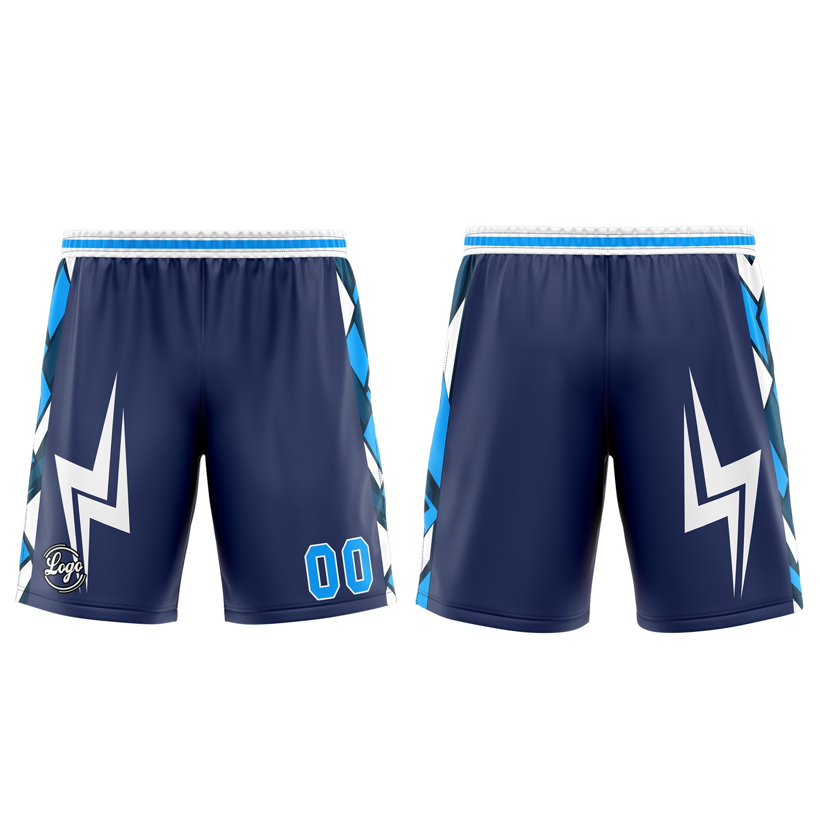 Custom Navy Blue Basketball Jersey Uniform Suit Printed Your Logo Name Number