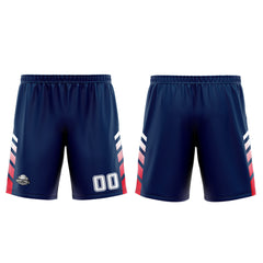 Custom Navy Red Basketball Jersey Uniform Suit Printed Your Logo Name Number