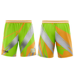 Custom Green Orange Grey Basketball Jersey Uniform Suit Printed Your Logo Name Number