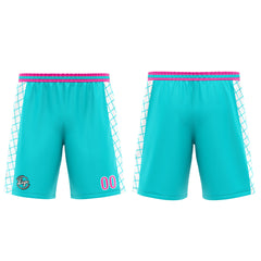 Custom Cyan Pink Basketball Jersey Uniform Suit Printed Your Logo Name Number