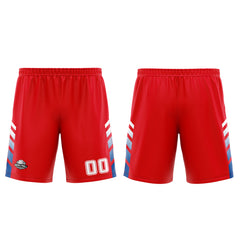 Custom Red Blue Basketball Jersey Uniform Suit Printed Your Logo Name Number