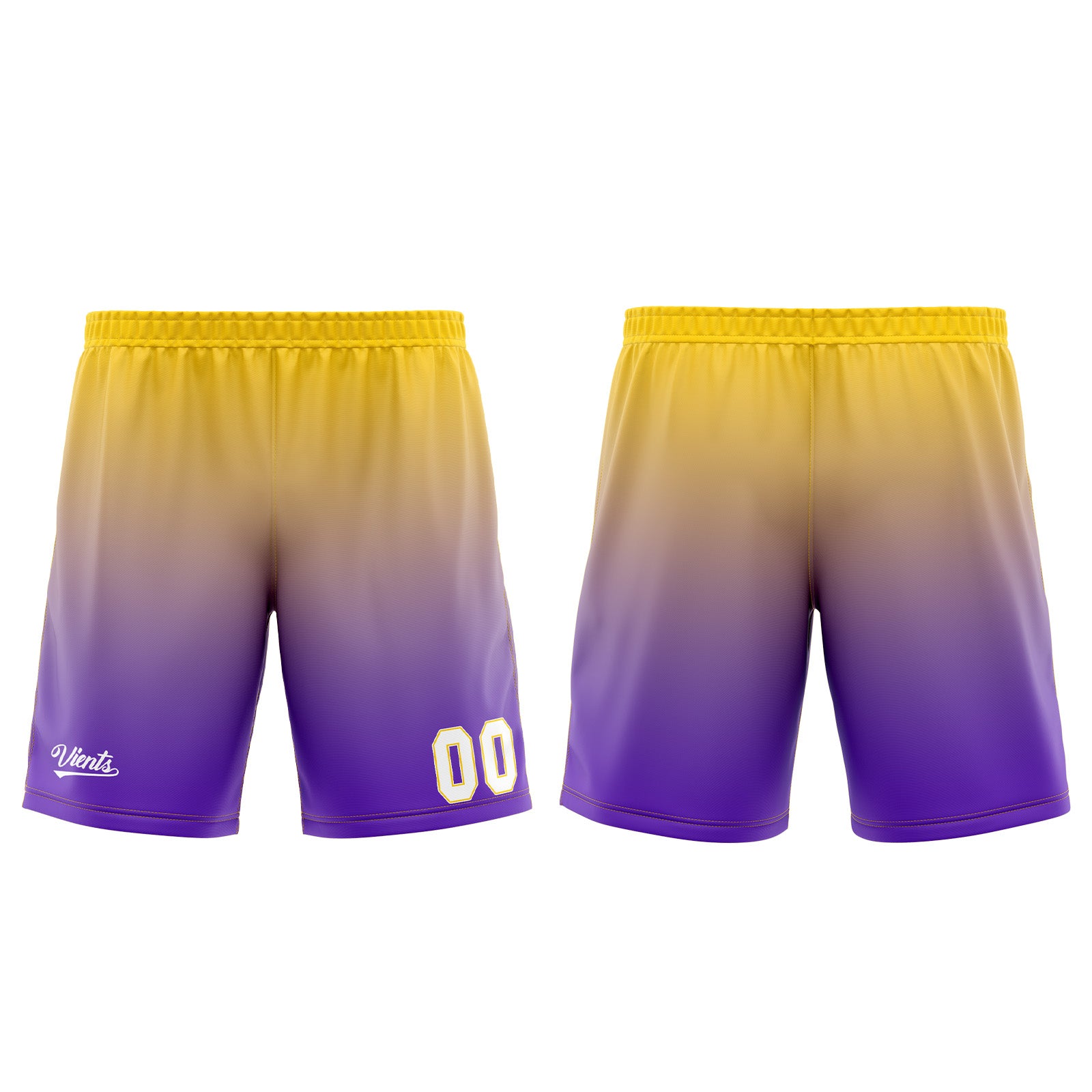 Custom Purple Yellow Basketball Jersey Uniform Suit Printed Your Logo Name Number