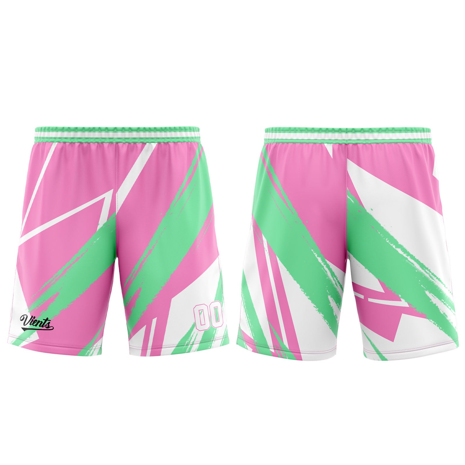 Custom Pink Green Basketball Jersey Uniform Suit Printed Your Logo Name Number