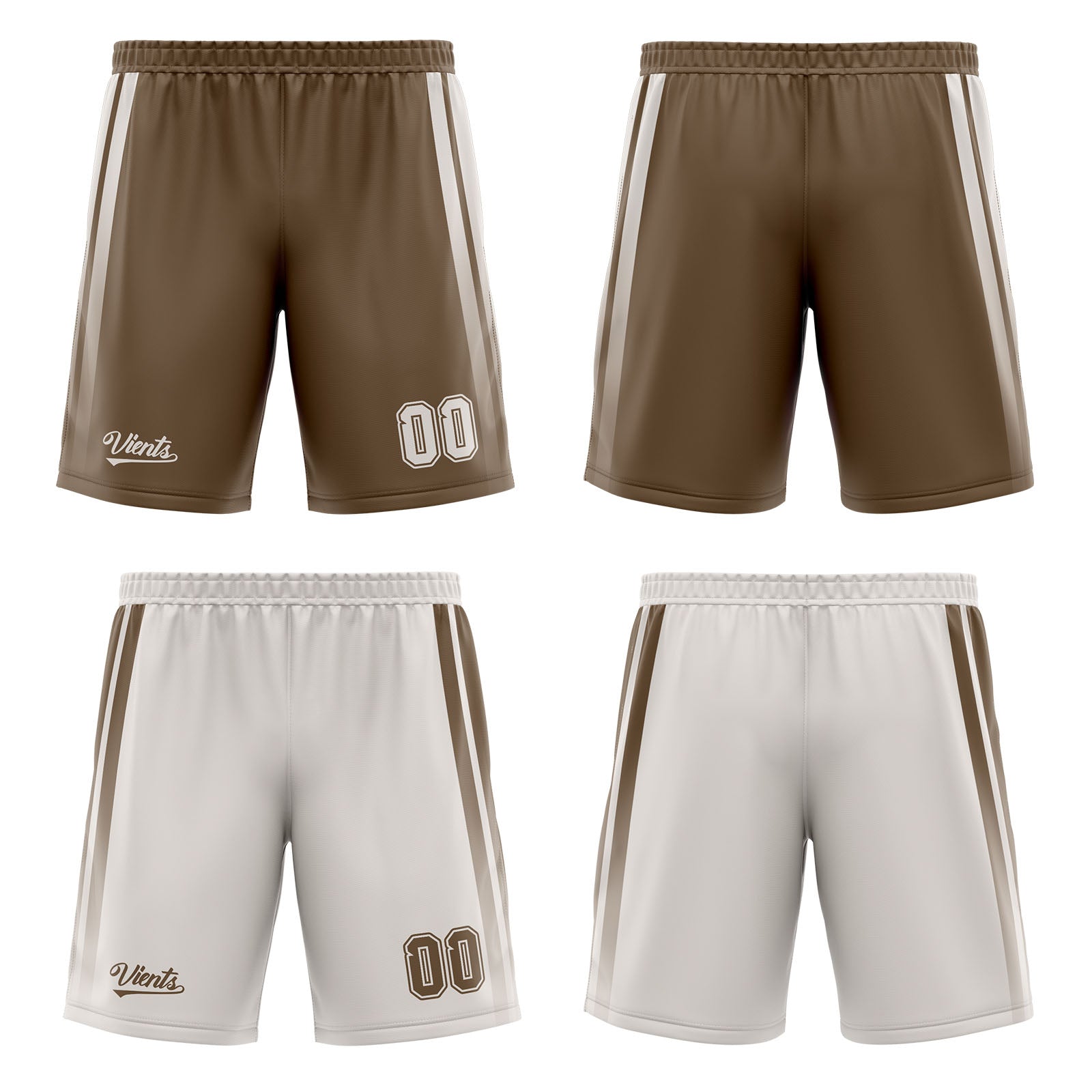 Custom Dull Brown Grey Reversible Basketball Suit for Adults and Kids Personalized Jersey