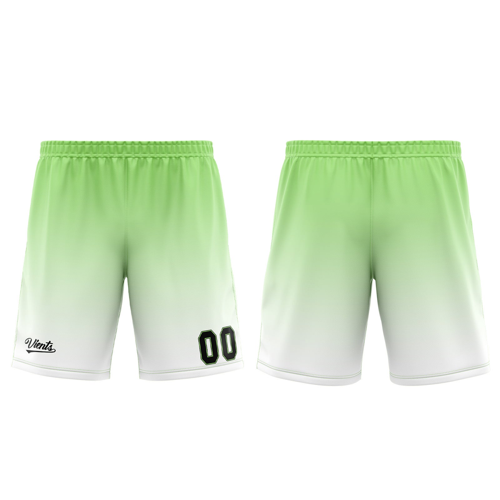 Custom White Green Basketball Jersey Uniform Suit Printed Your Logo Name Number