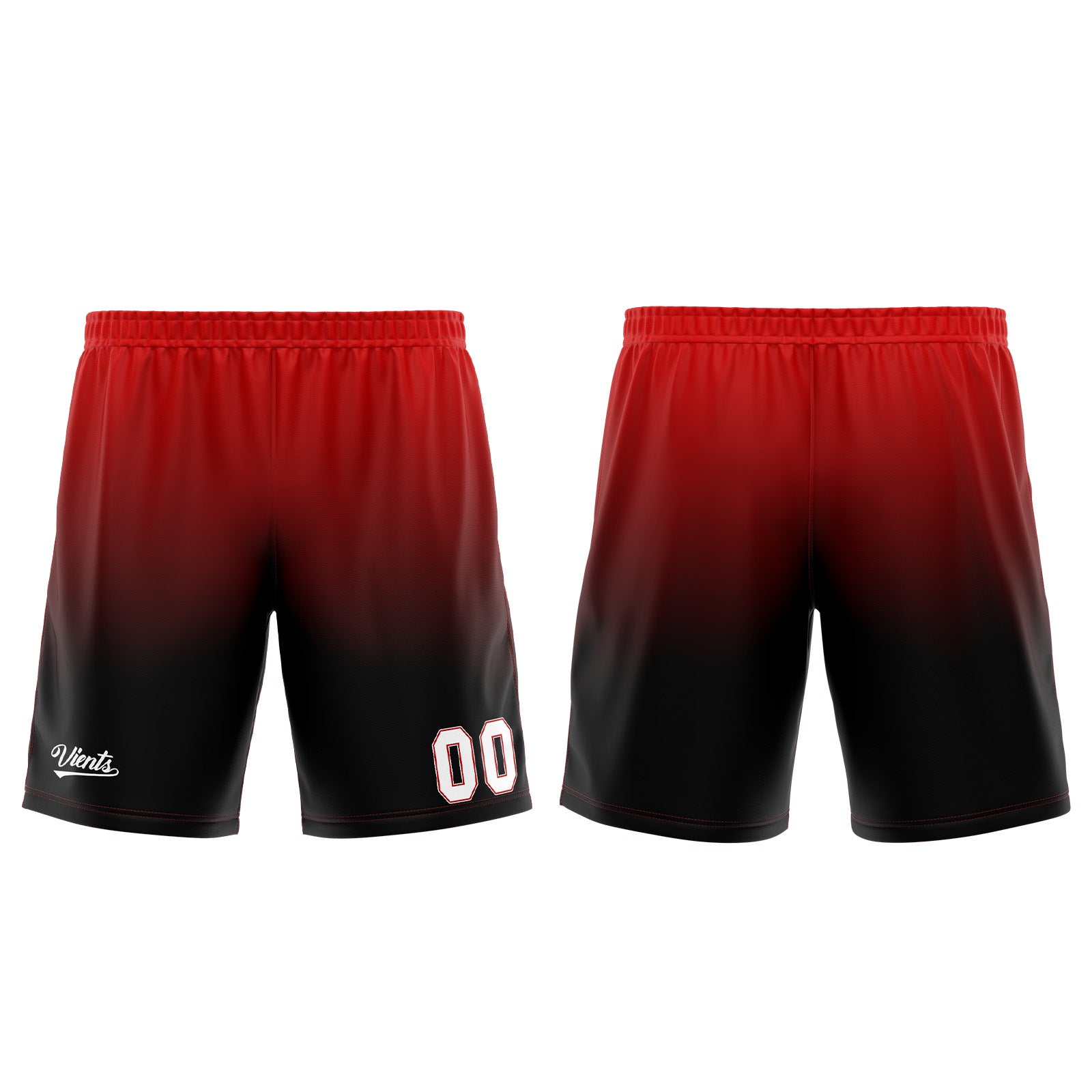 Custom Black Red Basketball Jersey Uniform Suit Printed Your Logo Name Number