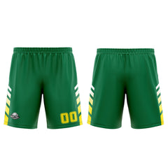 Custom Green Yellow Basketball Jersey Uniform Suit Printed Your Logo Name Number
