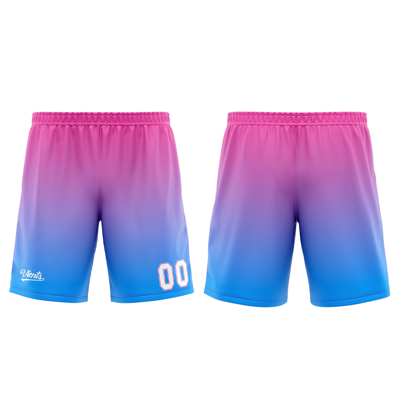 Custom Blue Pink Basketball Jersey Uniform Suit Printed Your Logo Name Number