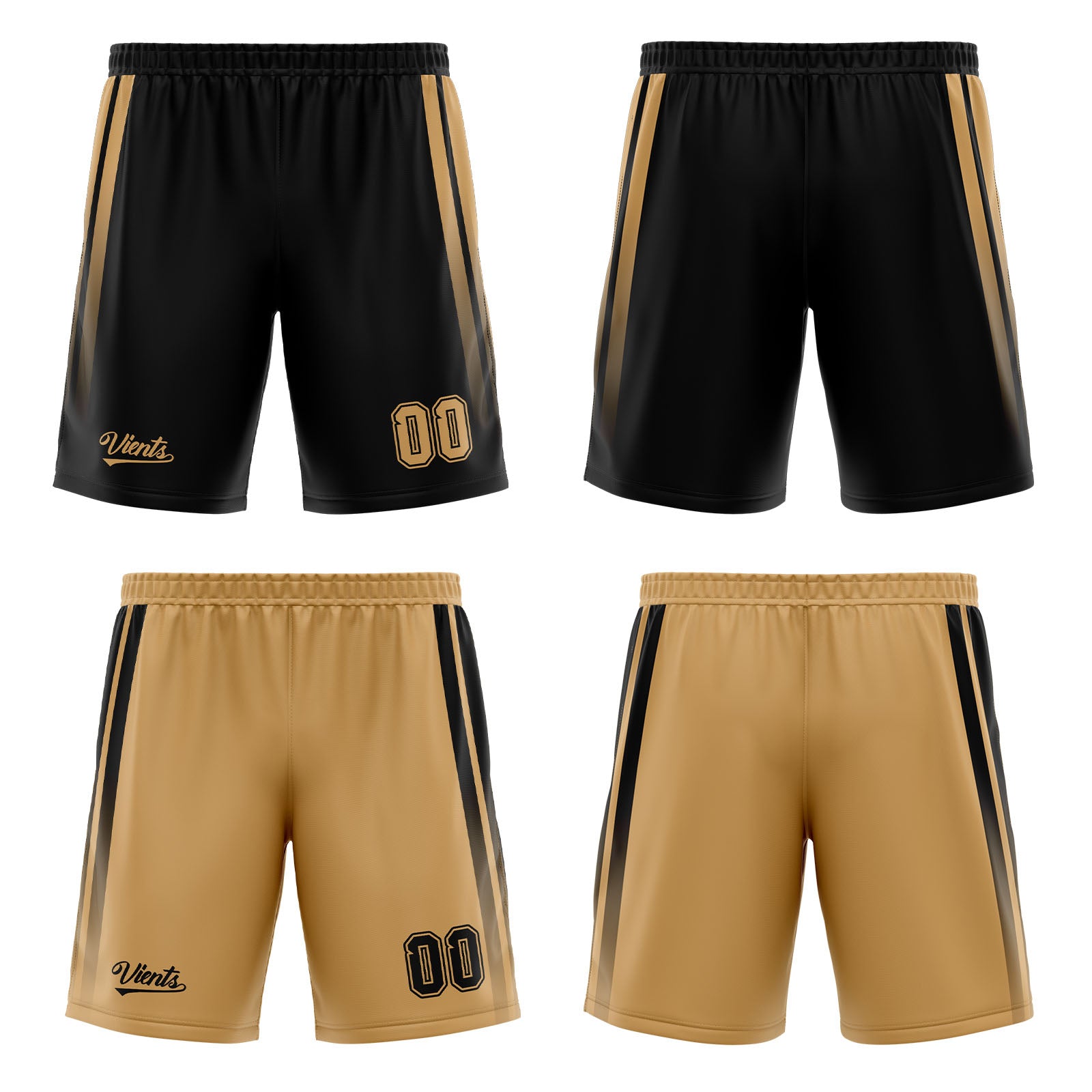 Custom Brown Balck Reversible Basketball Suit for Adults and Kids Personalized Jersey