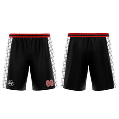 Custom Black Red Basketball Jersey Uniform Suit Printed Your Logo Name Number