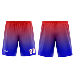 Custom Blue Red Basketball Jersey Uniform Suit Printed Your Logo Name Number