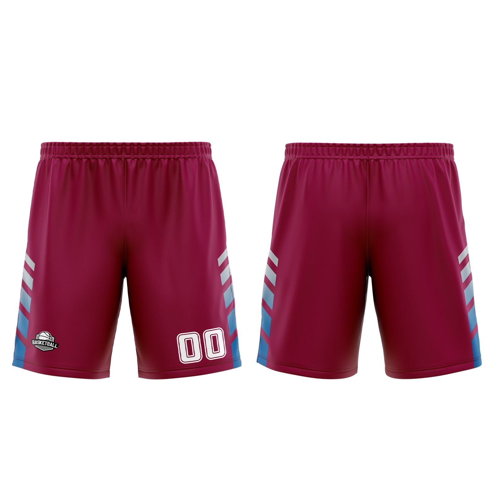 Custom Purple Blue Basketball Jersey Uniform Suit Printed Your Logo Name Number