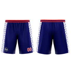 Custom Navy Red Basketball Jersey Uniform Suit Printed Your Logo Name Number
