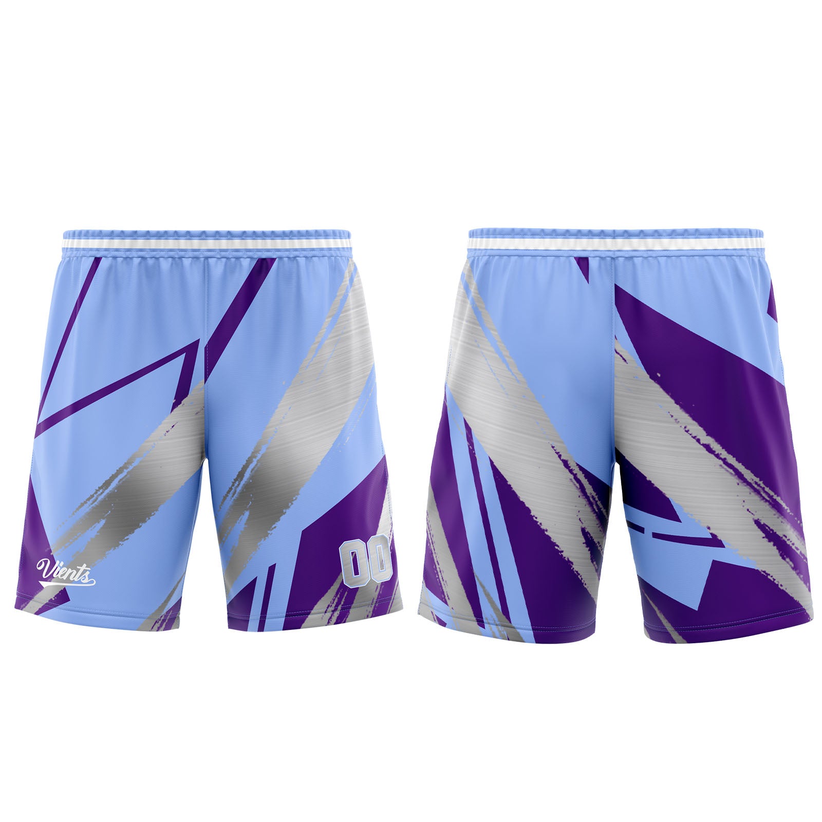 Custom Blue Purple Grey Basketball Jersey Uniform Suit Printed Your Logo Name Number