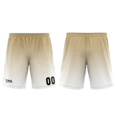 Custom White Brown Basketball Jersey Uniform Suit Printed Your Logo Name Number