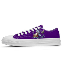 Highlight Your Fashion With Men's and Women's Low-Top Canvas Shoes Shark