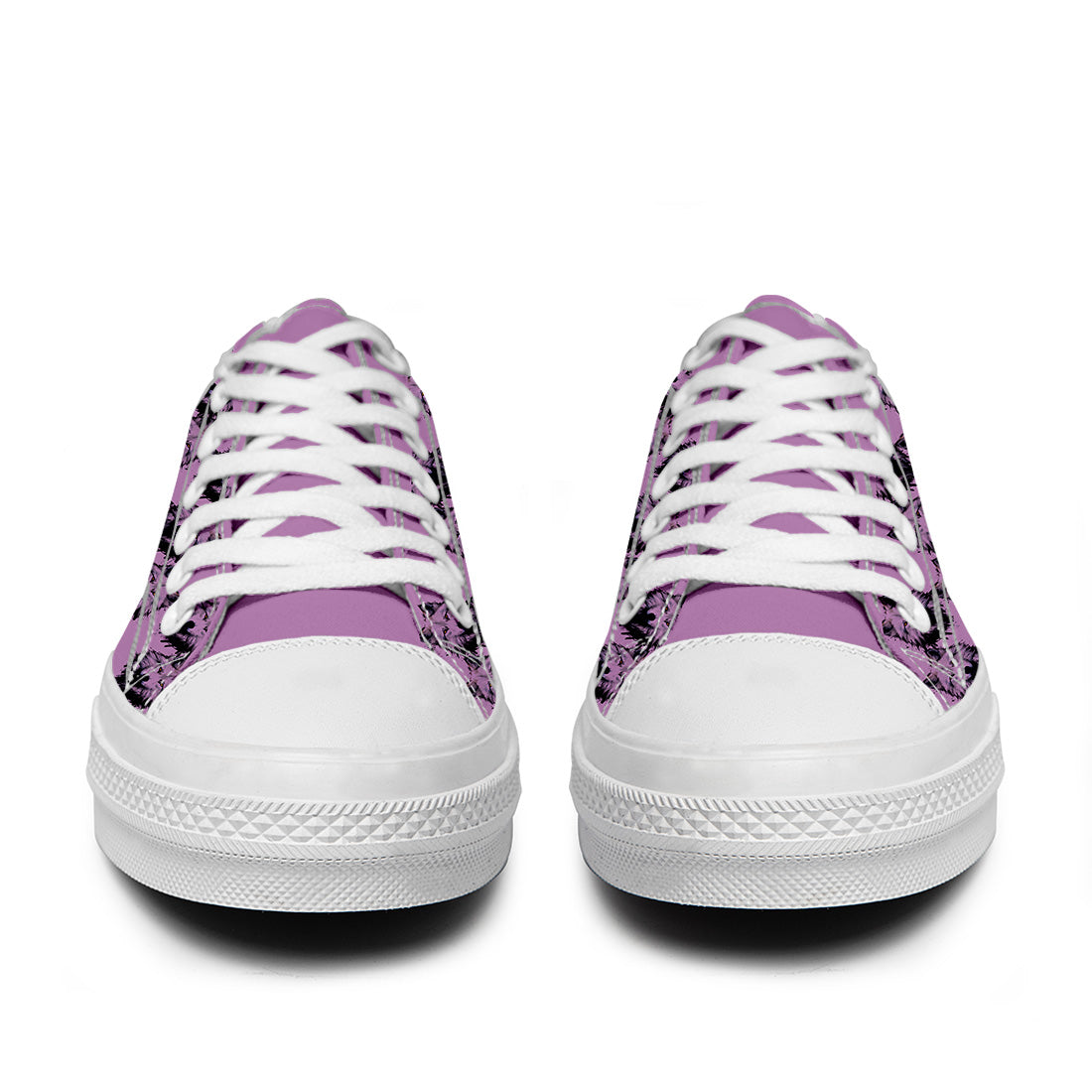 Highlight Your Fashion With Men's and Women's Low-Top Canvas Shoes Wolf