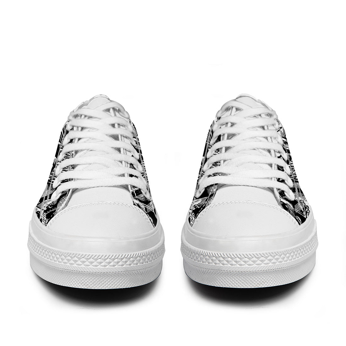Highlight Your Fashion With Men's and Women's Low-Top Canvas Shoes  Fish