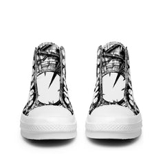 Highlight Your Fashion With Men's and Women's Mid-Top Canvas Shoes