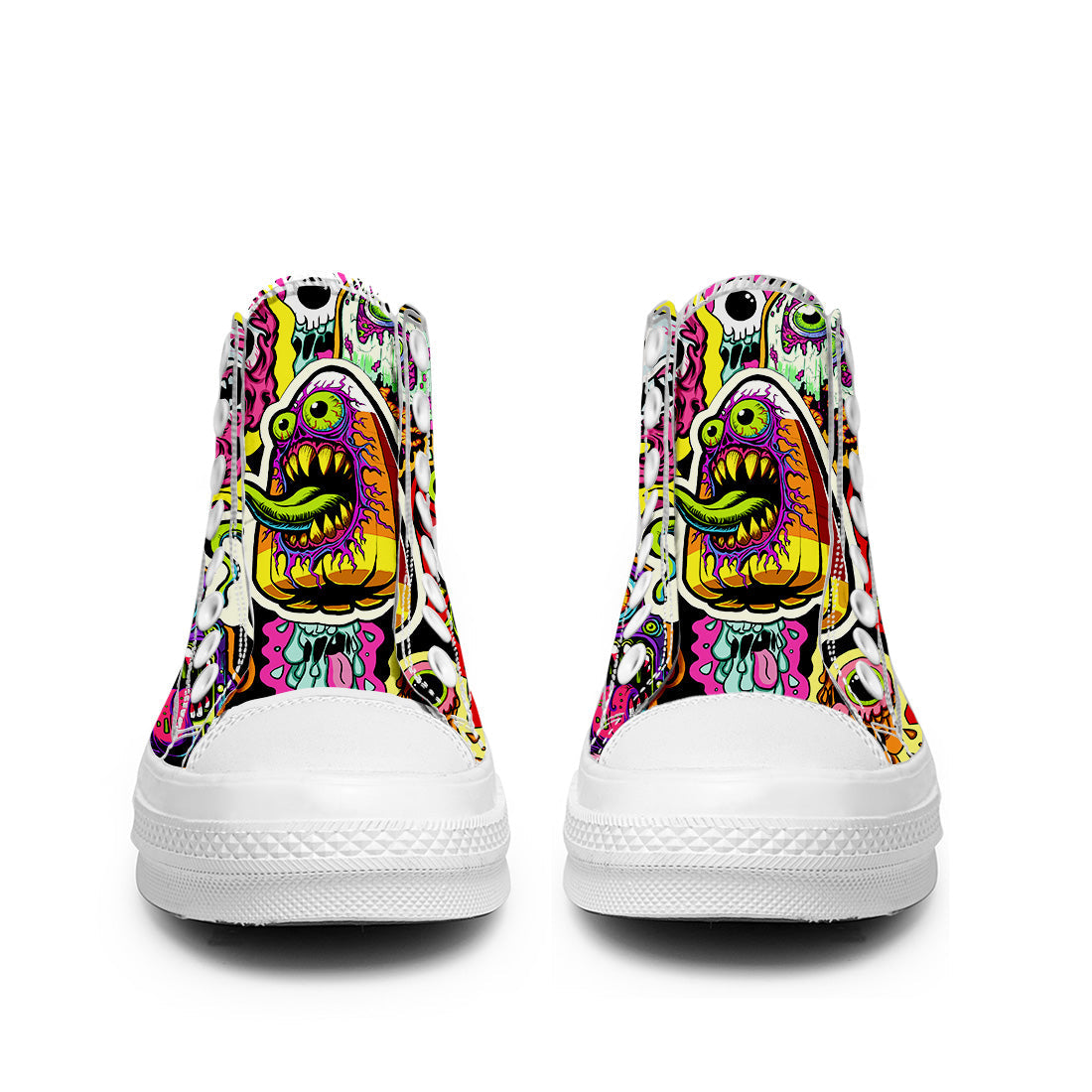 Highlight Your Fashion With Men's and Women's Mid-Top Canvas Shoes