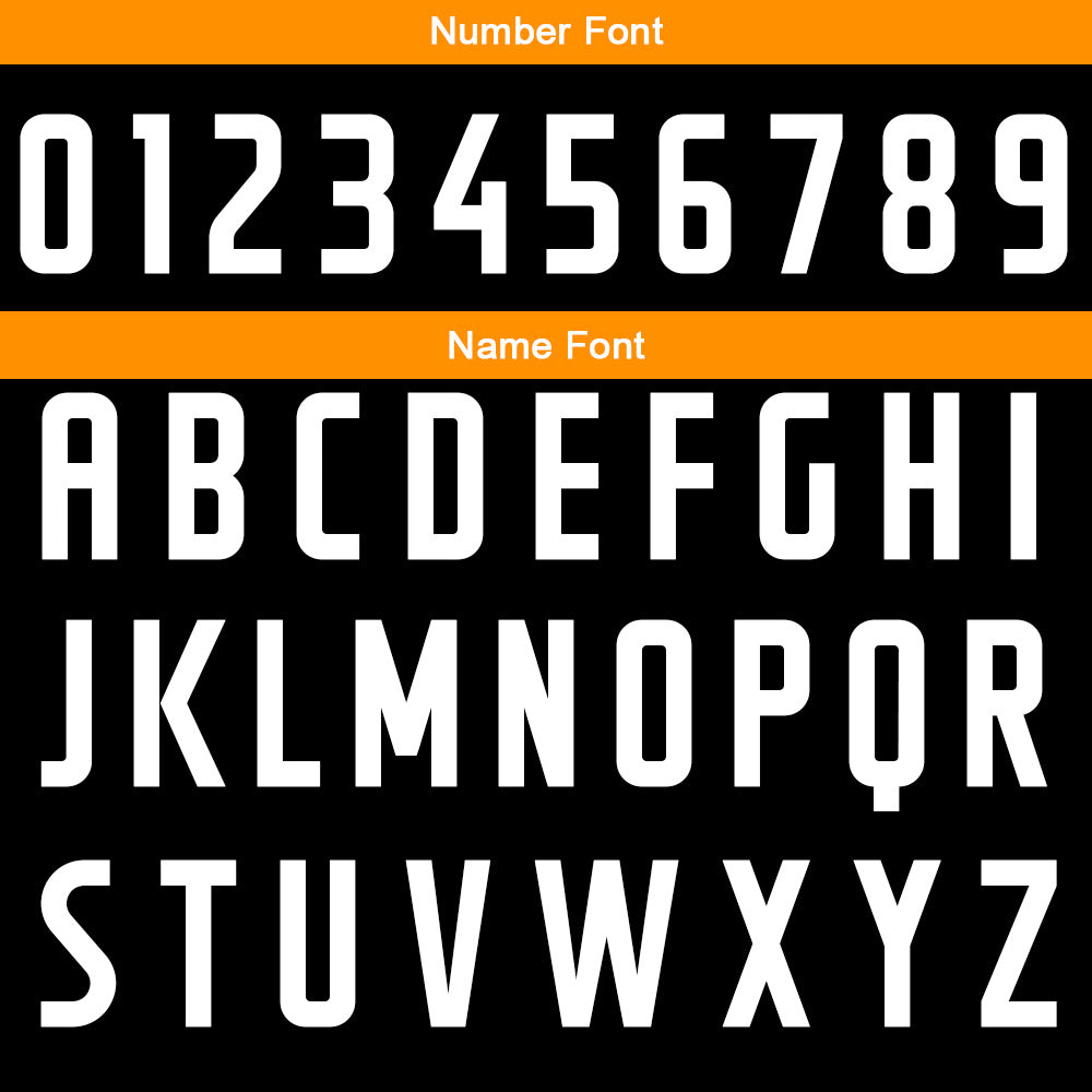 Custom Black Orange Basketball Jersey Uniform Suit Printed Your Logo Name Number