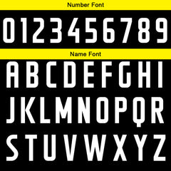 Custom Black Yellow Basketball Jersey Uniform Suit Printed Your Logo Name Number