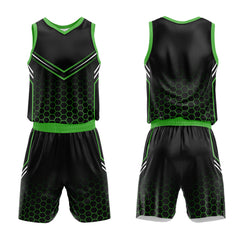 Custom Black Neon Green Basketball Jersey Uniform Suit Printed Your Logo Name Number
