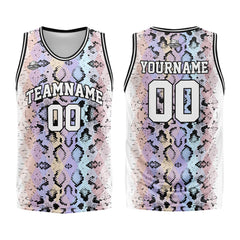 Custom Serpentine Basketball Jersey Uniform Suit Printed Your Logo Name Number