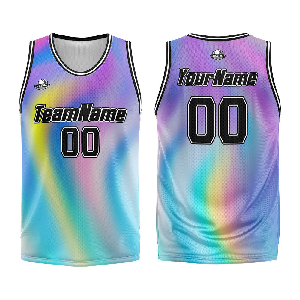 Custom Aurora Basketball Jersey Uniform Suit Printed Your Logo Name Number