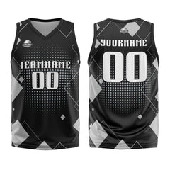 Custom Geometry Grey Basketball Jersey Uniform Suit Printed Your Logo Name Number
