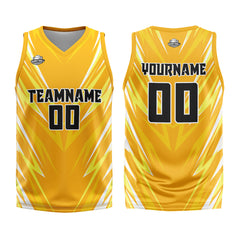 Custom Triangle Orange Basketball Jersey Uniform Suit Printed Your Logo Name Number
