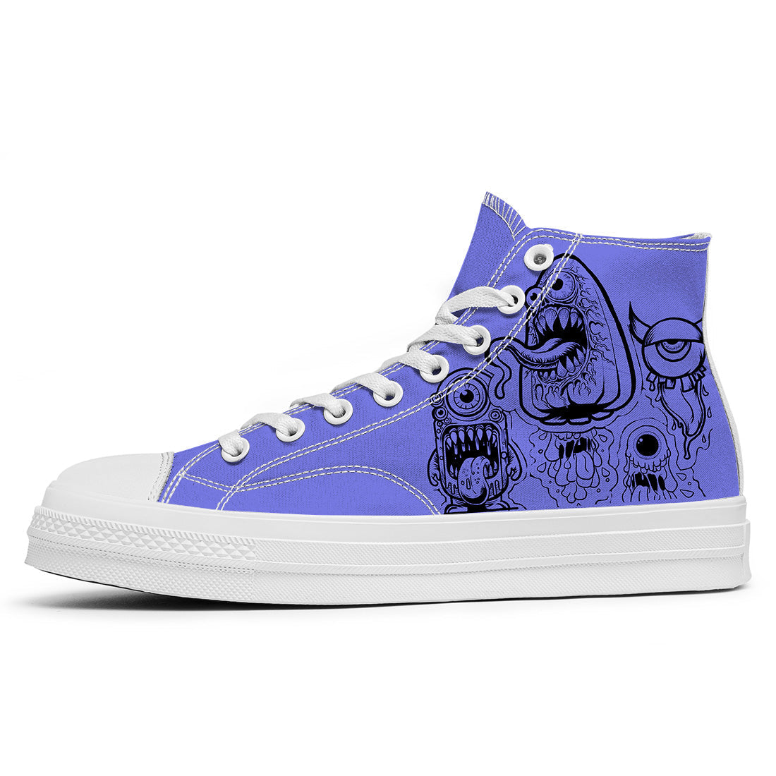 Highlight Your Fashion With Men's and Women's Mid-Top Canvas Shoes