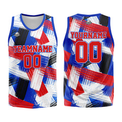Custom Royal Red Basketball Jersey Uniform Suit Printed Your Logo Name Number