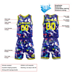 Custom Gorgeous Navy Basketball Jersey Uniform Suit Printed Your Logo Name Number