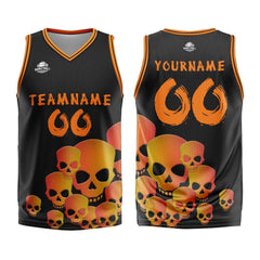 Custom Fluid Orange Basketball Jersey Uniform Suit Printed Your Logo Name Number