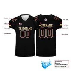 Custom Football Jersey Shirt Personalized Printed Team Name Number