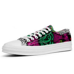 Highlight Your Fashion With Men's and Women's Low-Top Canvas Shoes  Fish